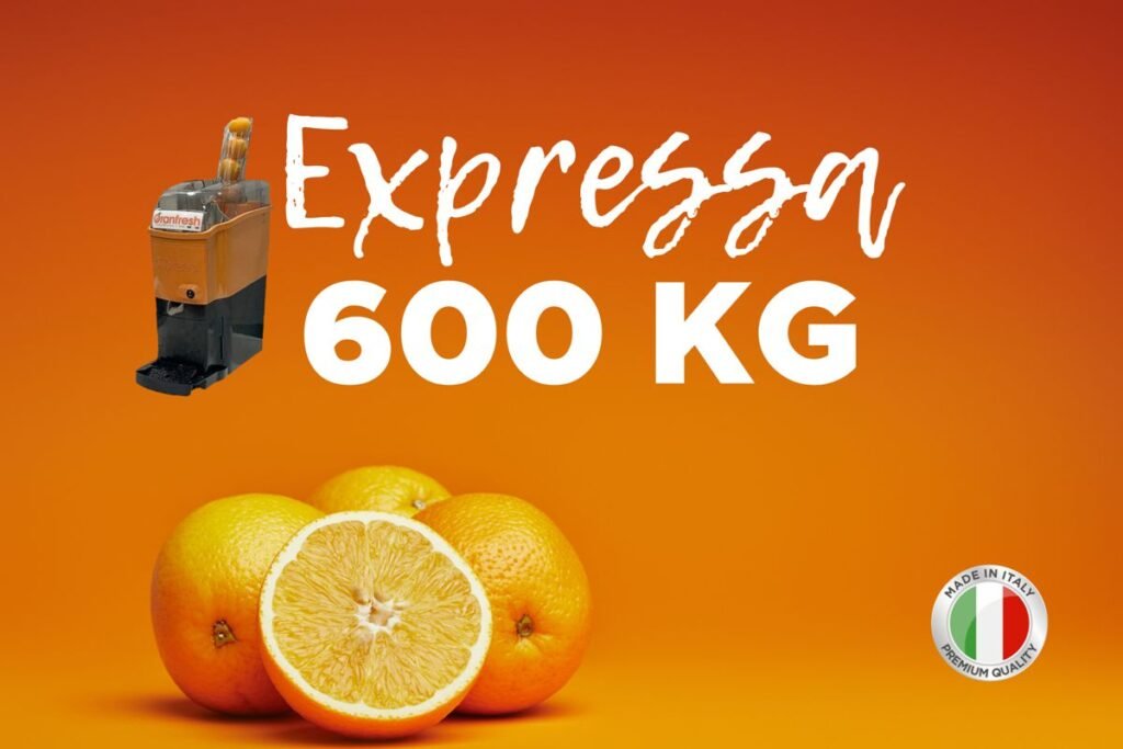 ARANCIABIZ Oranfresh spremiagrumi Expressa Evolution 600 Kg. arance IGP Sicilia