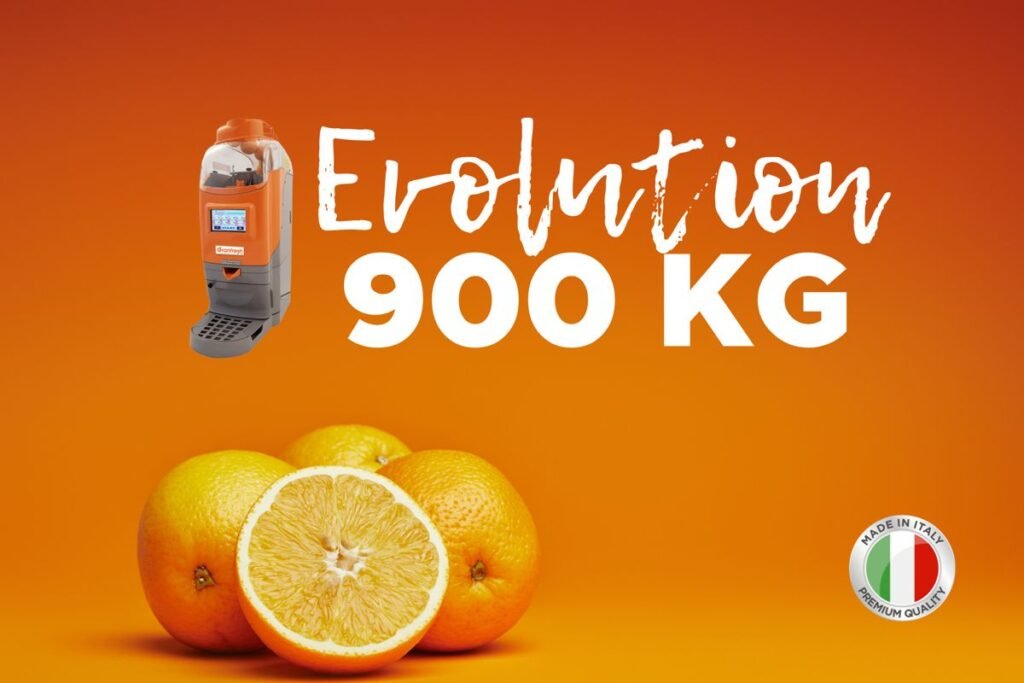 ARANCIABIZ Oranfresh spremiagrumi Orangenius Evolution 900 Kg. arance IGP Sicilia